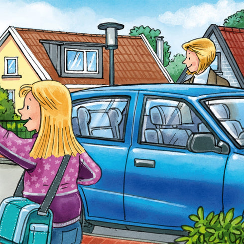 Anna y Nils hacen gimnasia