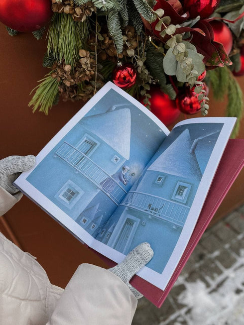 Paquete rojo. La historia de un regalo.