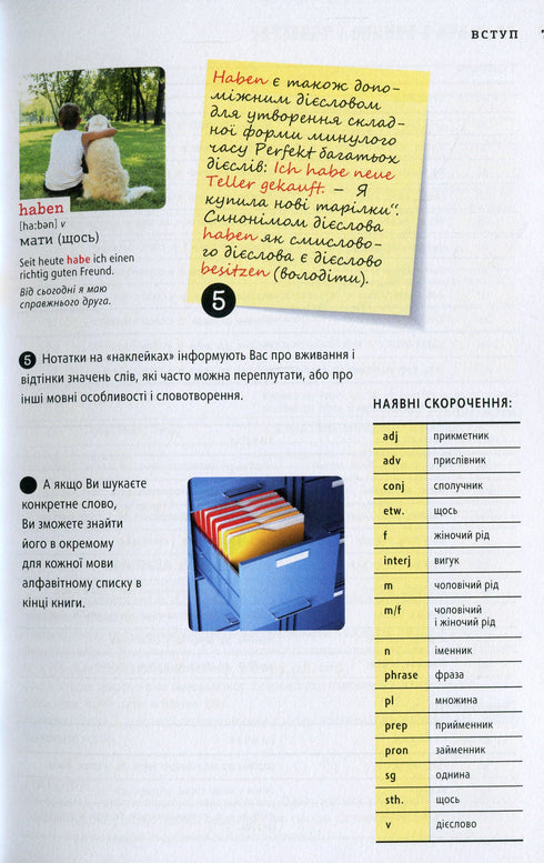 Diccionario visual alemán. Imagen por imagen