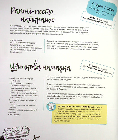 Друзі. Офіційна кулінарна книга