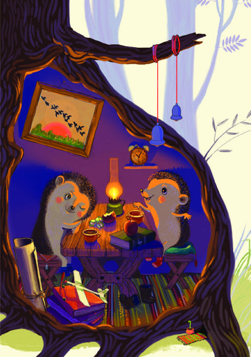 Como los erizos volaban hacia el sur