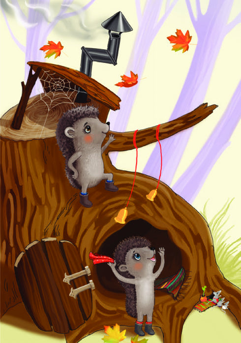 Como los erizos volaban hacia el sur