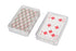 Cartas de juego en caja