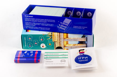 Картки для вивчення слів, рівень нижче середнього. Німецька А2