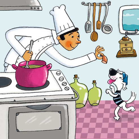 Pixie book. Sailor on the ferry