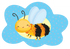 Mis peluditos: la abeja — kit de bordado (edición ucraniana)