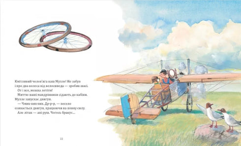 Mulle Mek construye un avión