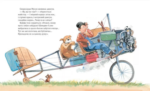 Mulle Mek construye un avión