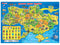 Póster. Mapa infantil de Ucrania