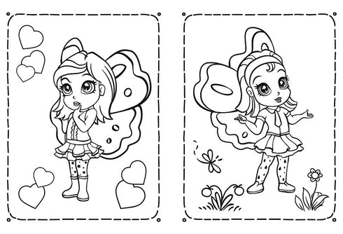 Розмальовка Феєчки