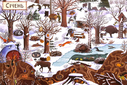 Un año en el bosque