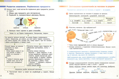 Ucr. lengua y lectura. Manual Ch. 2 (en 2 partes) (Ucr)NUSH 4º grado. Bolshakova I. O., Jvorostyany I. G.