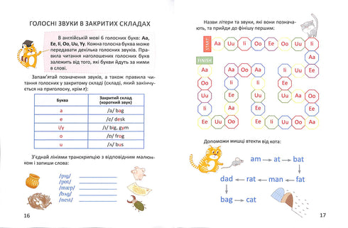 Entrenador de lectura en inglés