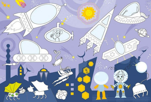 Gran pizarra reutilizable