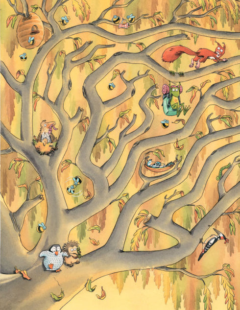 Пригоди з лабіринтами. Їжак Ігнат і У-ру-ру. І куди ми дістанемось?